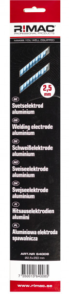 RIMAC Svetselektrod Aluminium AL105-2,5x10st