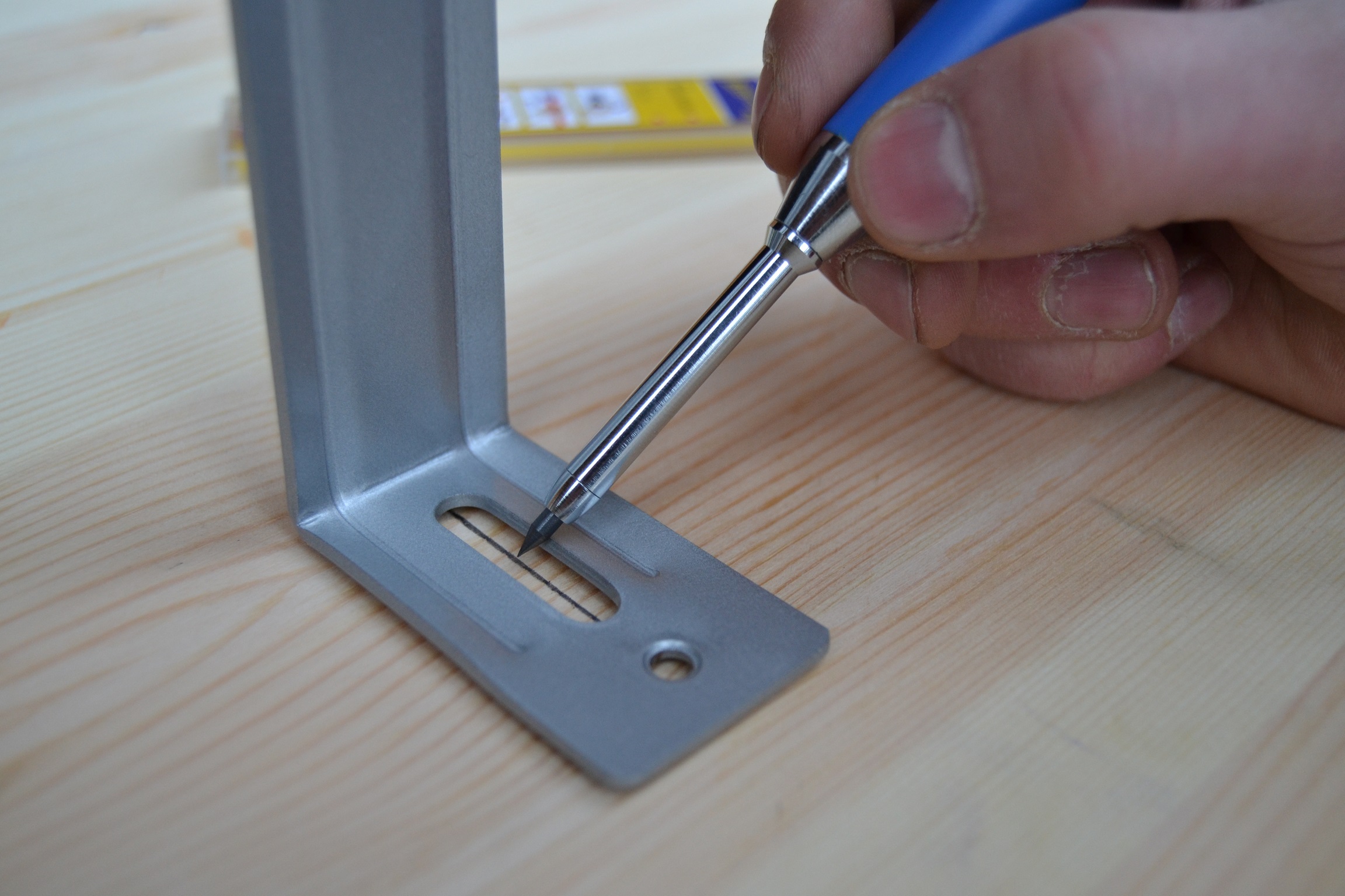 Alternativ bild 1 för SNICKARPENNA DRY VÄSSARE 45MM LÅNG ROSTFRI SPETS 2,8MM | Beijerbygg Byggmaterial