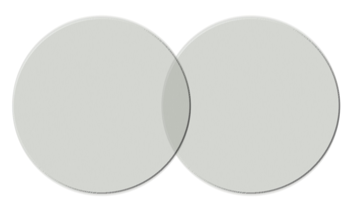 Skyddsglas Ø50mm klara plast