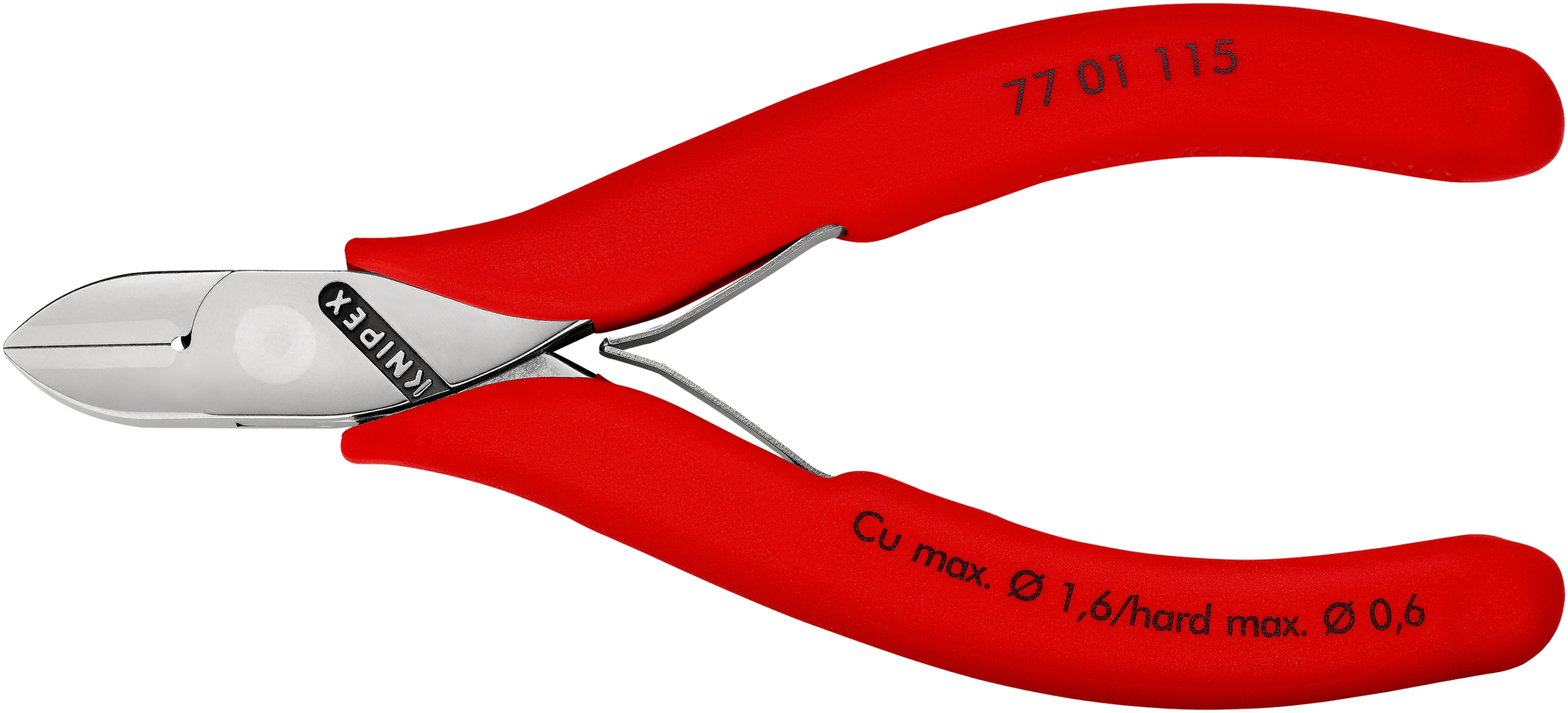 KNIPEX Elektroniksidavbitare 7701 - 115 mm
