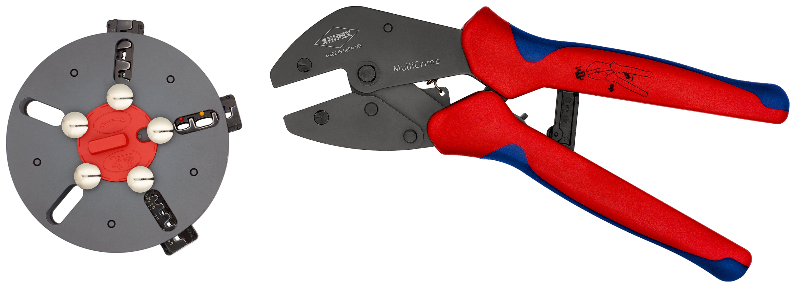 KNIPEX Multi-krymptång med magasin
