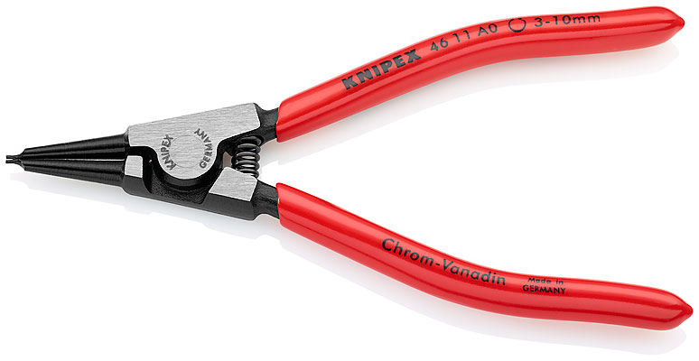 KNIPEX Låsringstänger 4611 - 3 mm - 10 mm