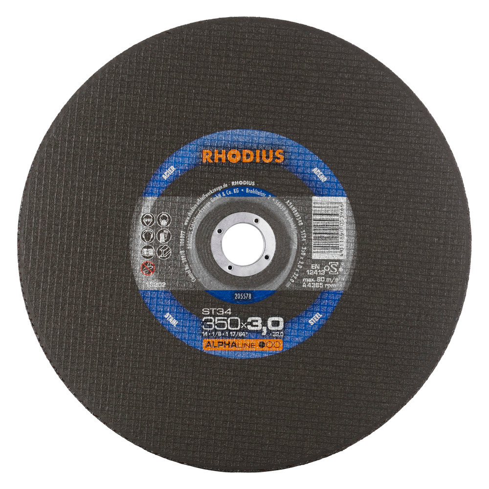 Rhodius ST34 Kapskivor - 350 x 3,0 x 32,0 mm