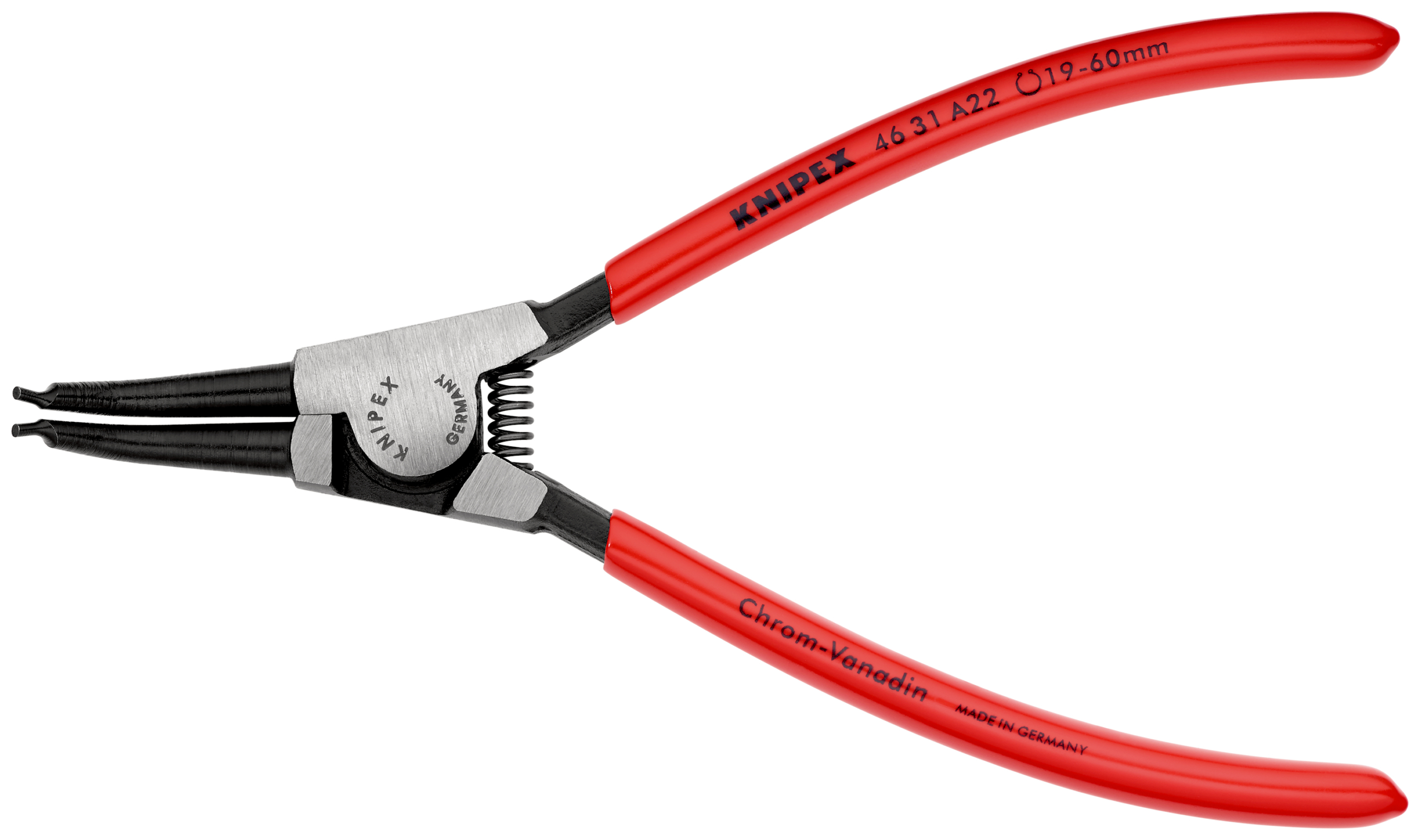 KNIPEX Låsringstänger 4631 - 19 mm - 60 mm