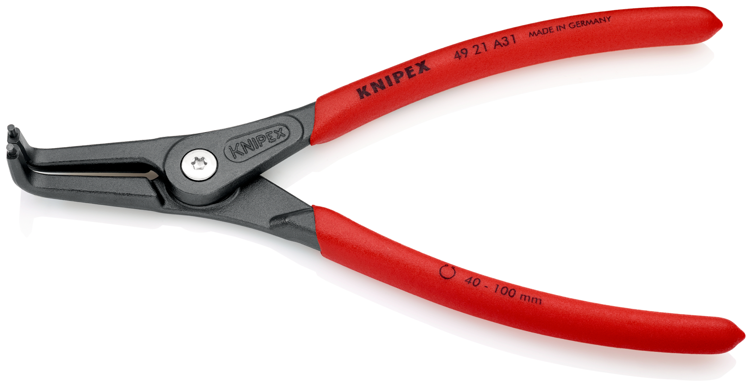 KNIPEX Låsringstänger 4921 Utv. - 40 mm - 100 mm