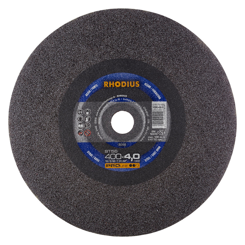 RHODIUS ST56 Kapskivor - 400 x 4,0 x 40,0 mm