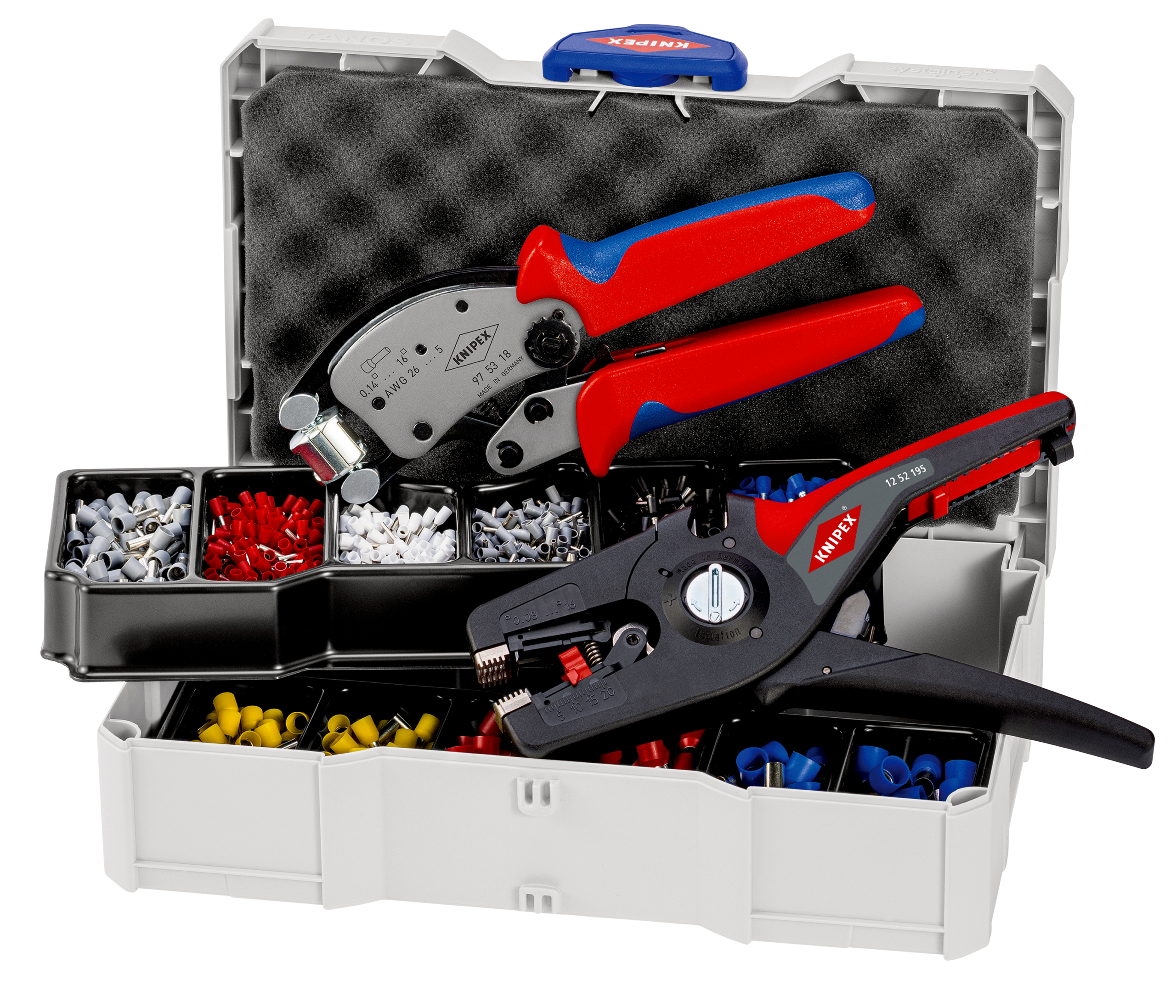 KNIPEX Crimpsortiment för ändhylsor