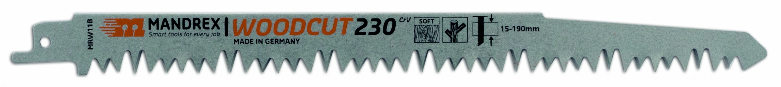 Mandrex WOODCUT Reciprocating Blade (2st/förp)