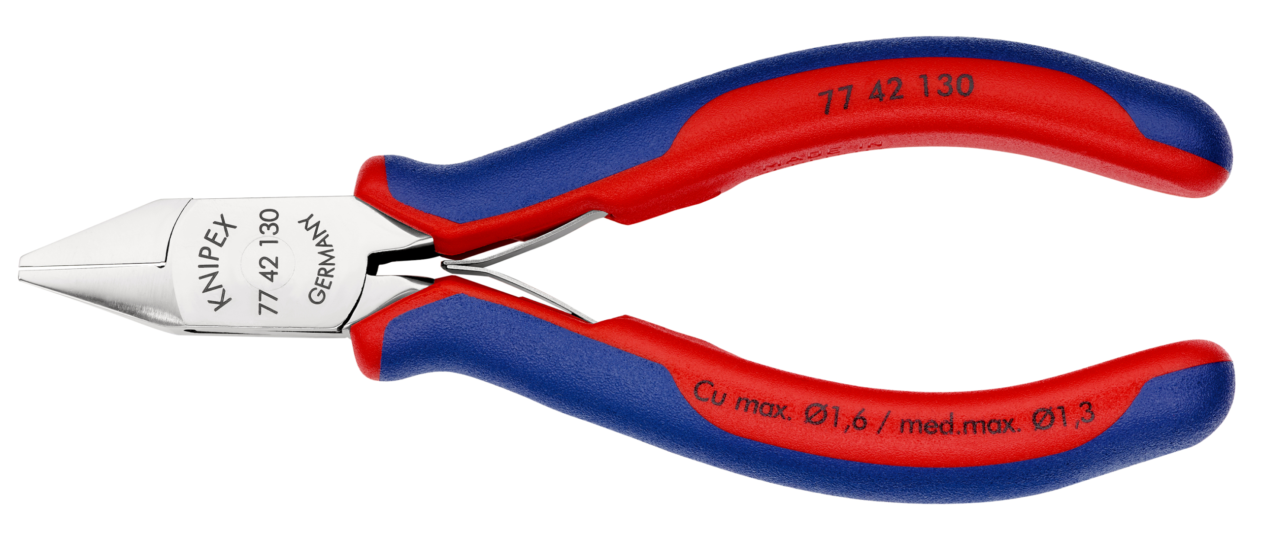 KNIPEX Elektroniksidavbitare 7742 - 130 mm