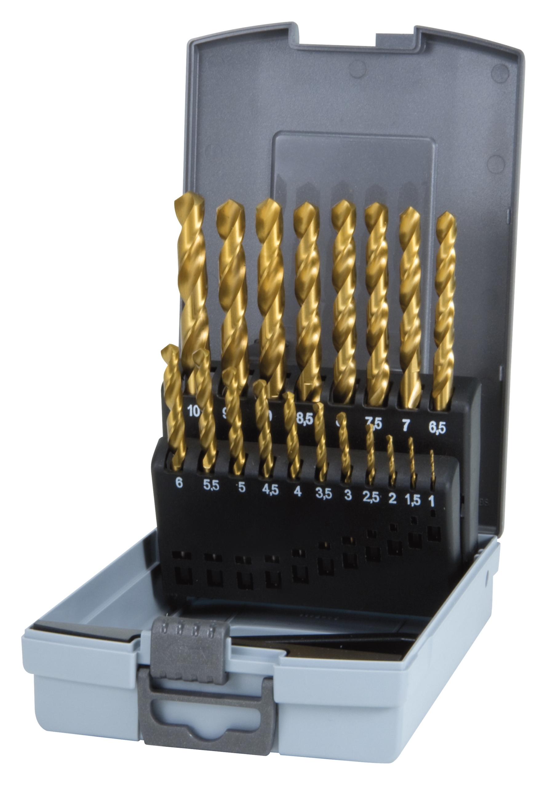 RUKO TIN Borrsats - Krysslipade - 1-10 mm