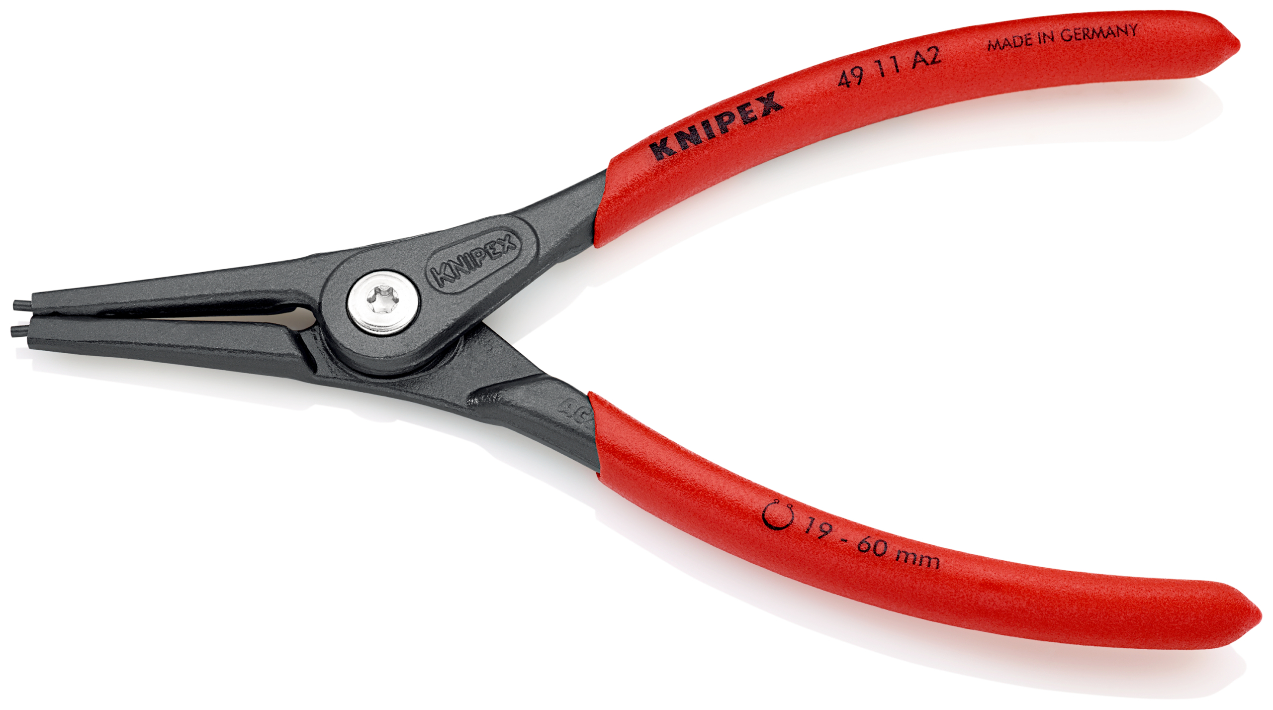 KNIPEX Låsringstänger 4911 Utv - 19 mm - 60 mm