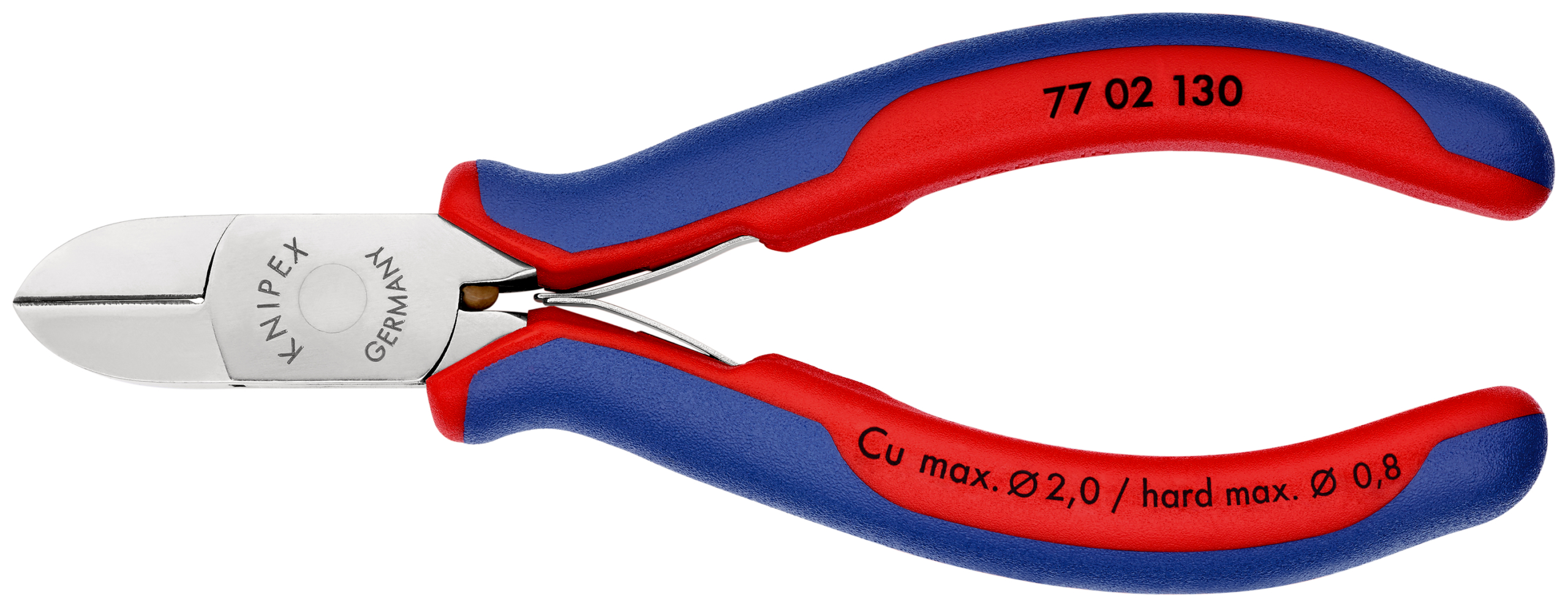 KNIPEX Elektroniksidavbitare 7702 - 130 mm