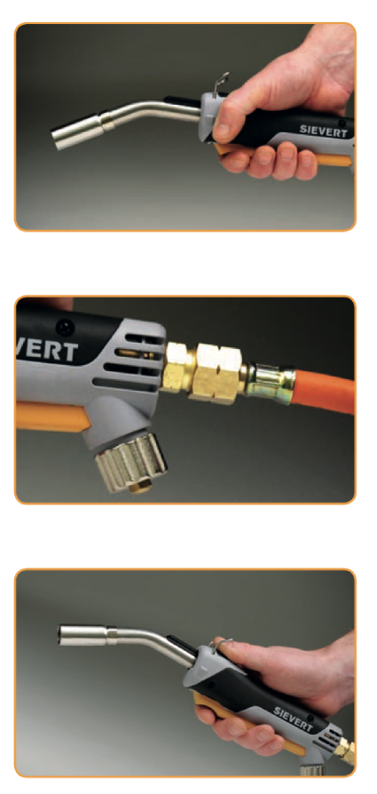 SIEVERT PROMATIC Brännarhandtag 3366