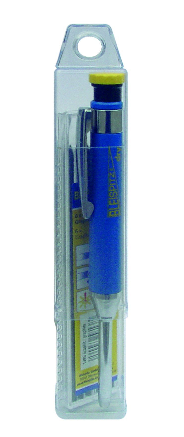 BLEISPITZ Dryspitz dry Profi djuphålspenna + 6 stift