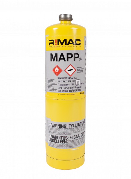 RIMAC MAPP-gasflaska 400gr