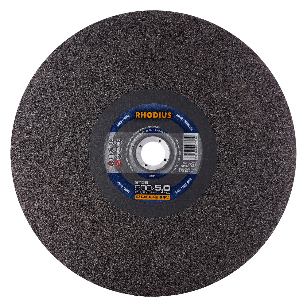 RHODIUS ST56 Kapskivor - 500 x 5,0 x 40,0 mm