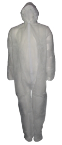 COVERALL - WHITE - XL - 40G