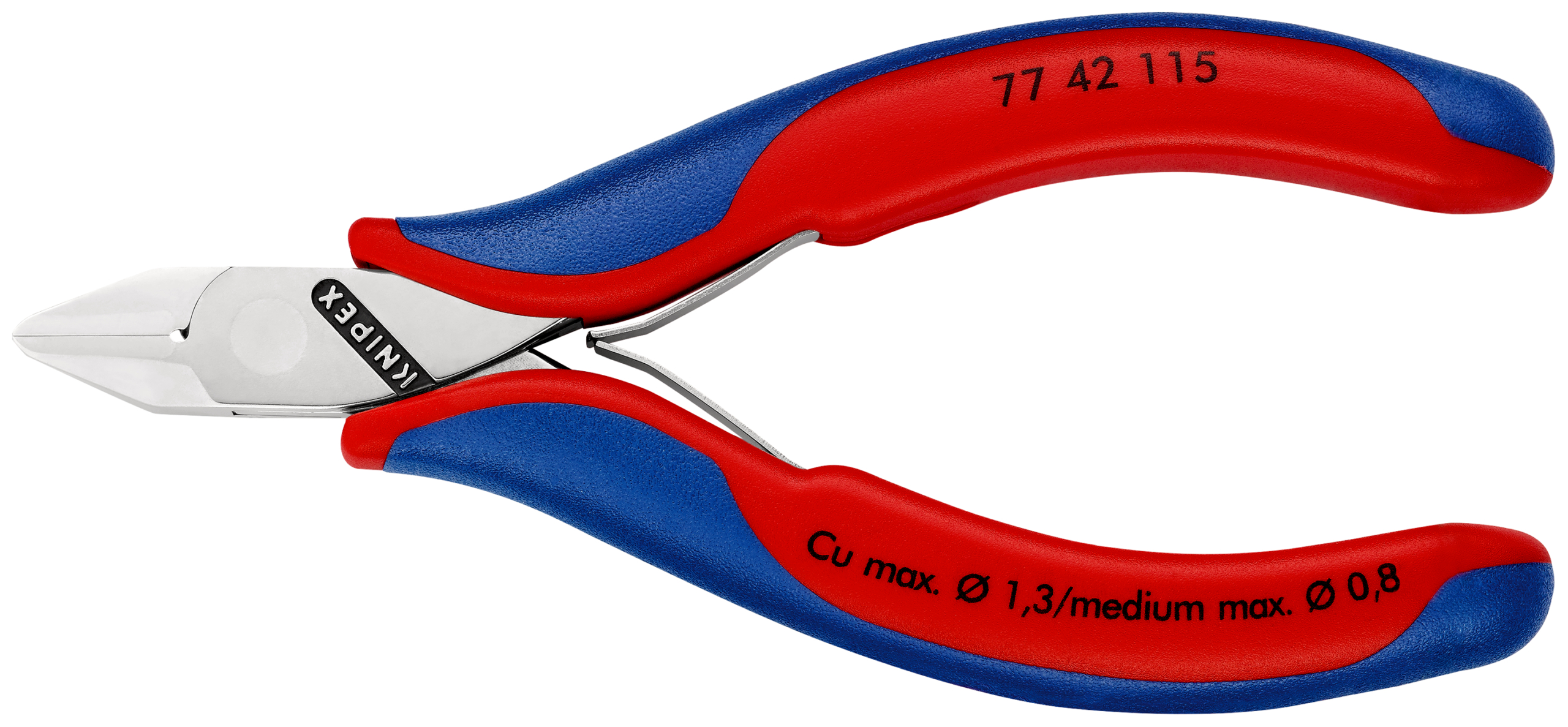 KNIPEX Elektroniksidavbitare 7742 - 115 mm