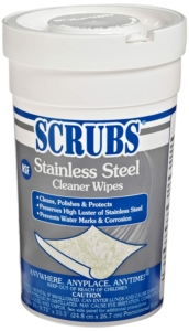 SCRUBS Stainless Wipes 30p