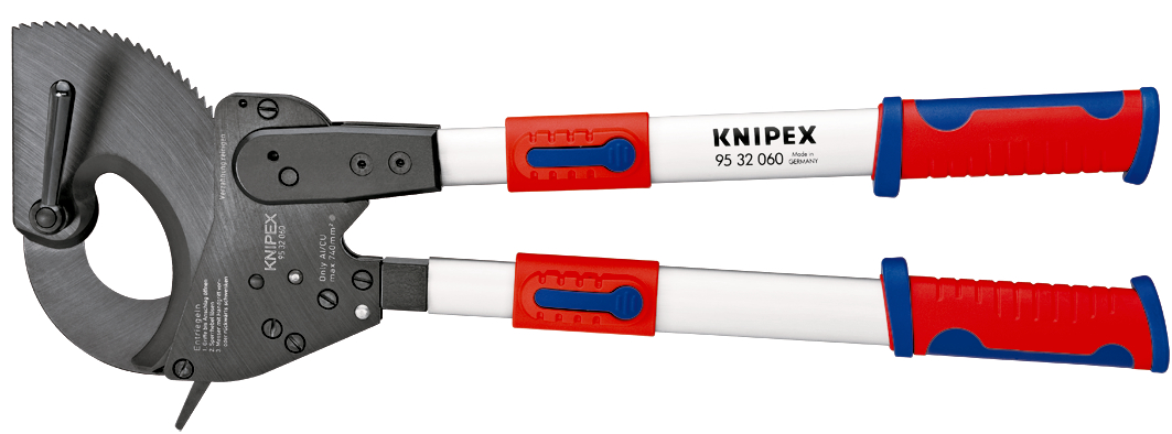KNIPEX Kabelsax med utväxling