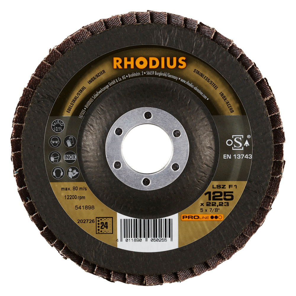 Rhodius LSZF1 - 125 mm/120P