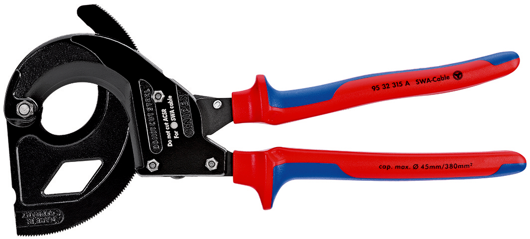 KNIPEX Kabelsax med spärr 45mm/380mm²