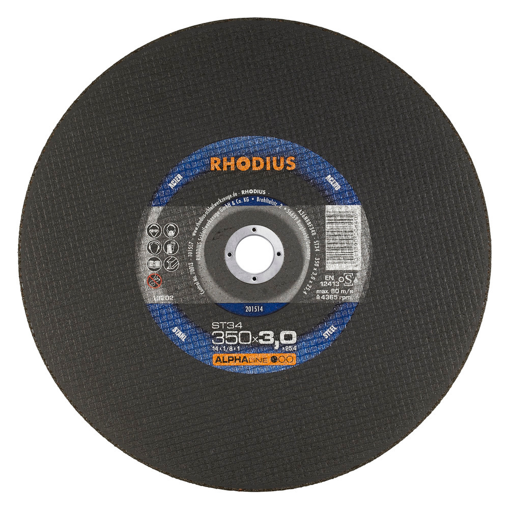 Rhodius ST34 Kapskivor - 350 x 3,0 x 25,4 mm