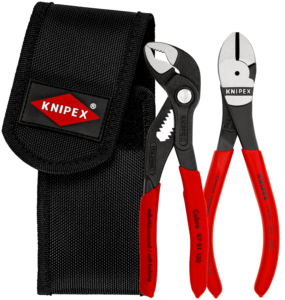 KNIPEX Minitångsats I verktygsbältesväska 2 delar