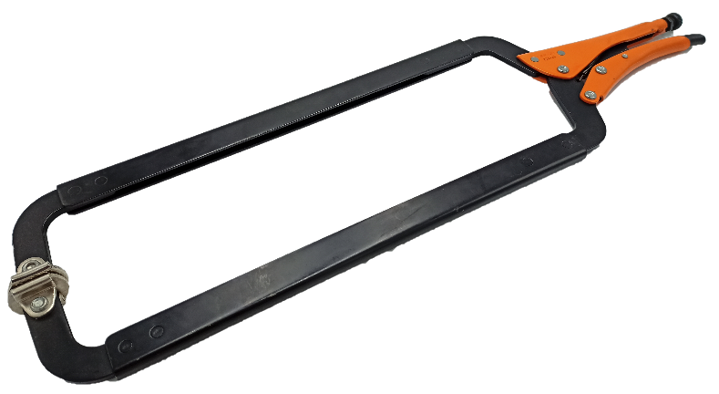 GRIP-ON SVETSTÄNGER 224 MED TRYCKPLATTOR 0-370 MM - 0-370 mm