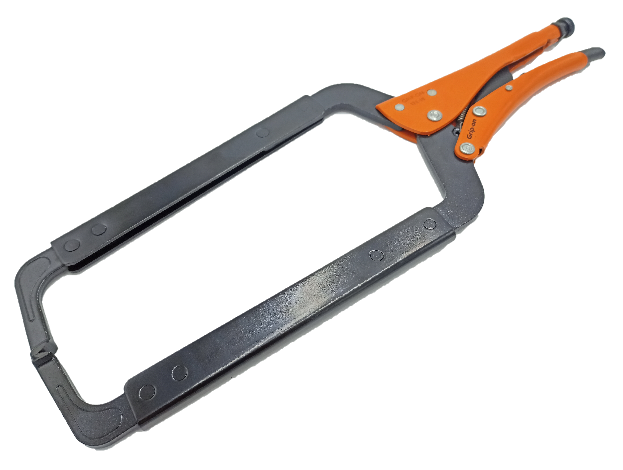 GRIP-ON SVETSTÄNGER 124 LOCKING C-CLAMP 0-400 MM - 0-260 mm