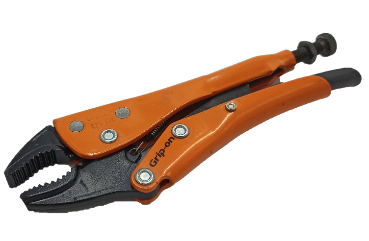 GRIP-ON SVETSTÄNGER 121 BÖJDA RÄFFLADE KÄFTAR MED AVBITARE 0-75 MM - 0-32 mm