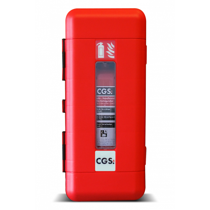 Brandsläckarskåp för 6-9 l skumsläckare, EC9SW