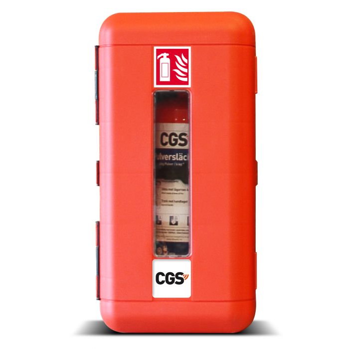 Brandsläckarskåp för 6 kg släckare, EC6SW