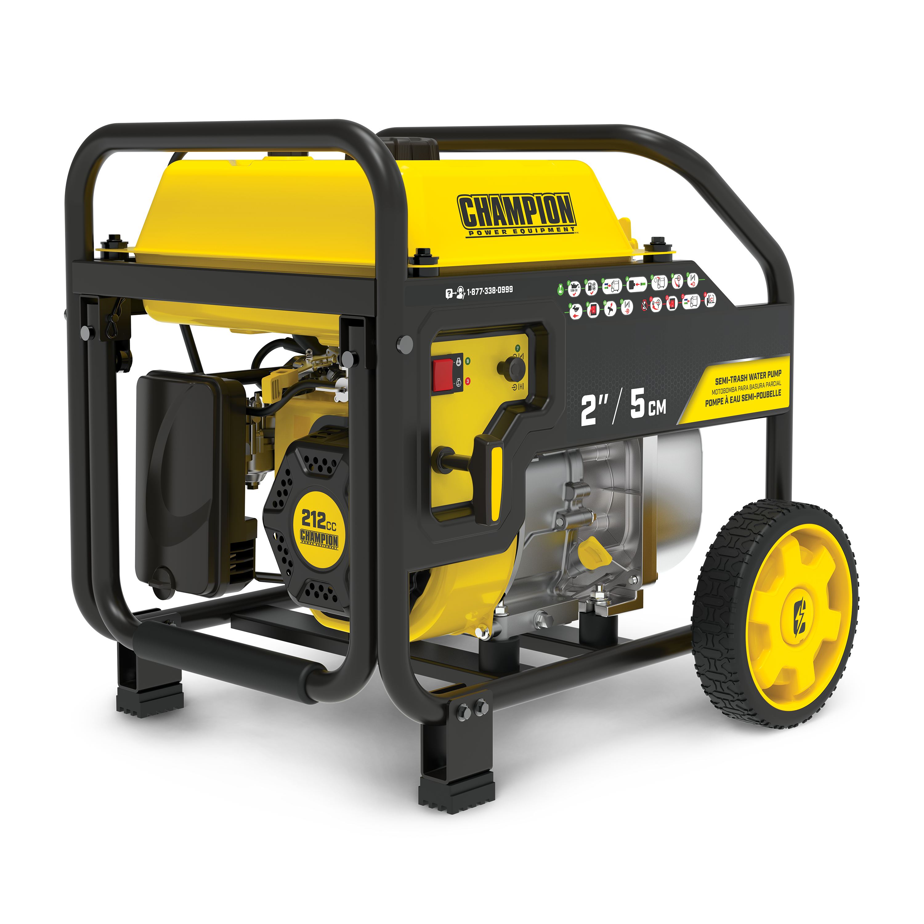 CHAMPION VATTENPUMP CLEAN/DIRTY 5 CM