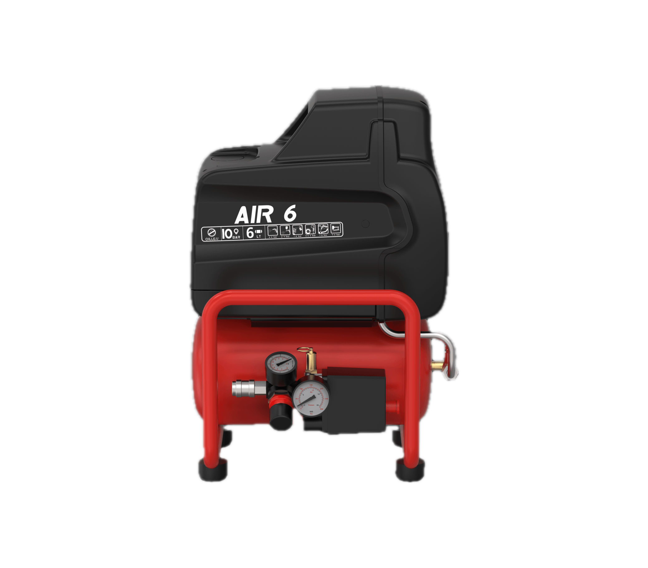 KOMPRESSOR AIR XSS 228 1,5HK 6L 10BAR OLJEFRI