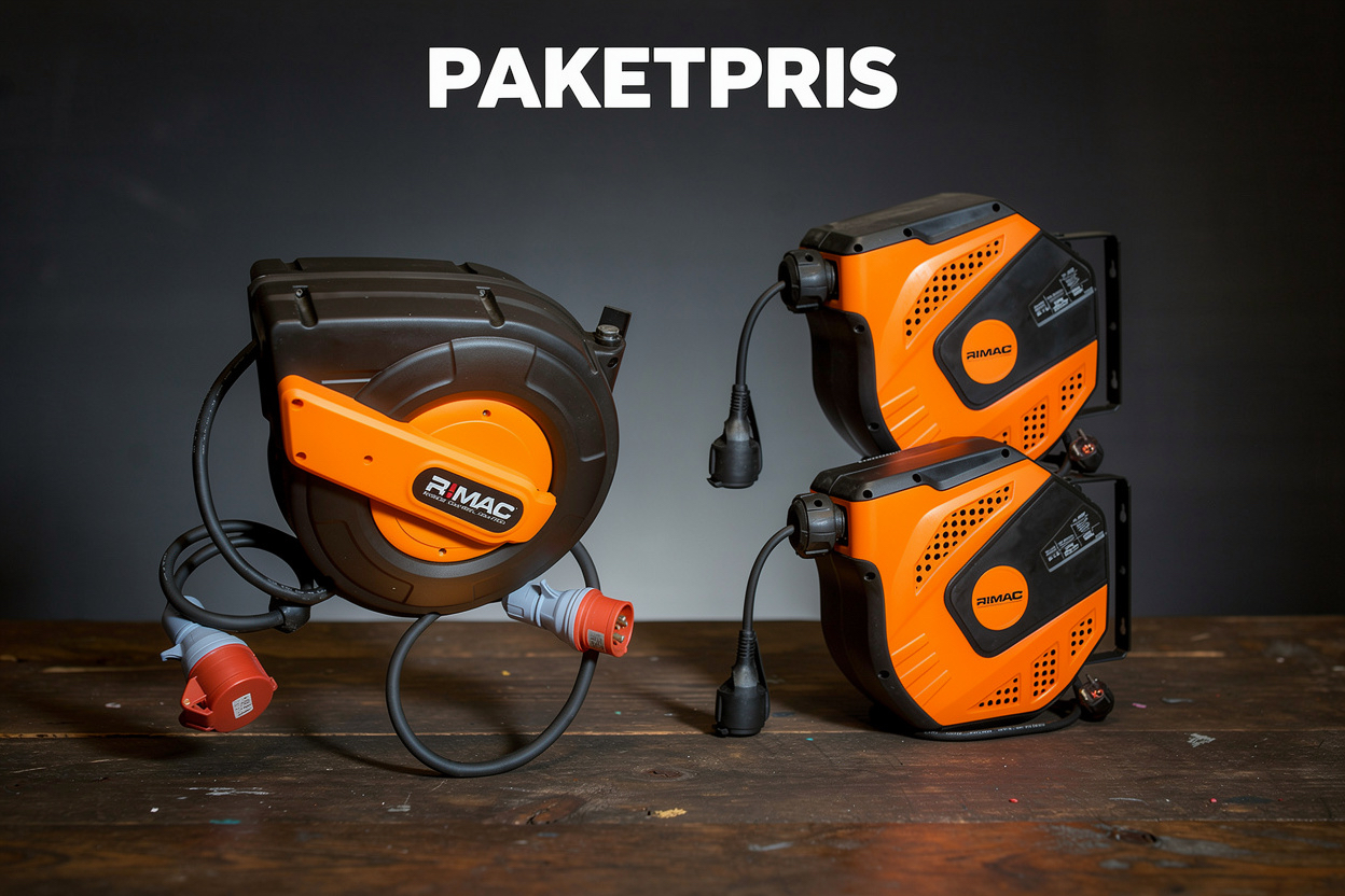 Välj rätt kabelvinda – komplett guide för 230V & 400V