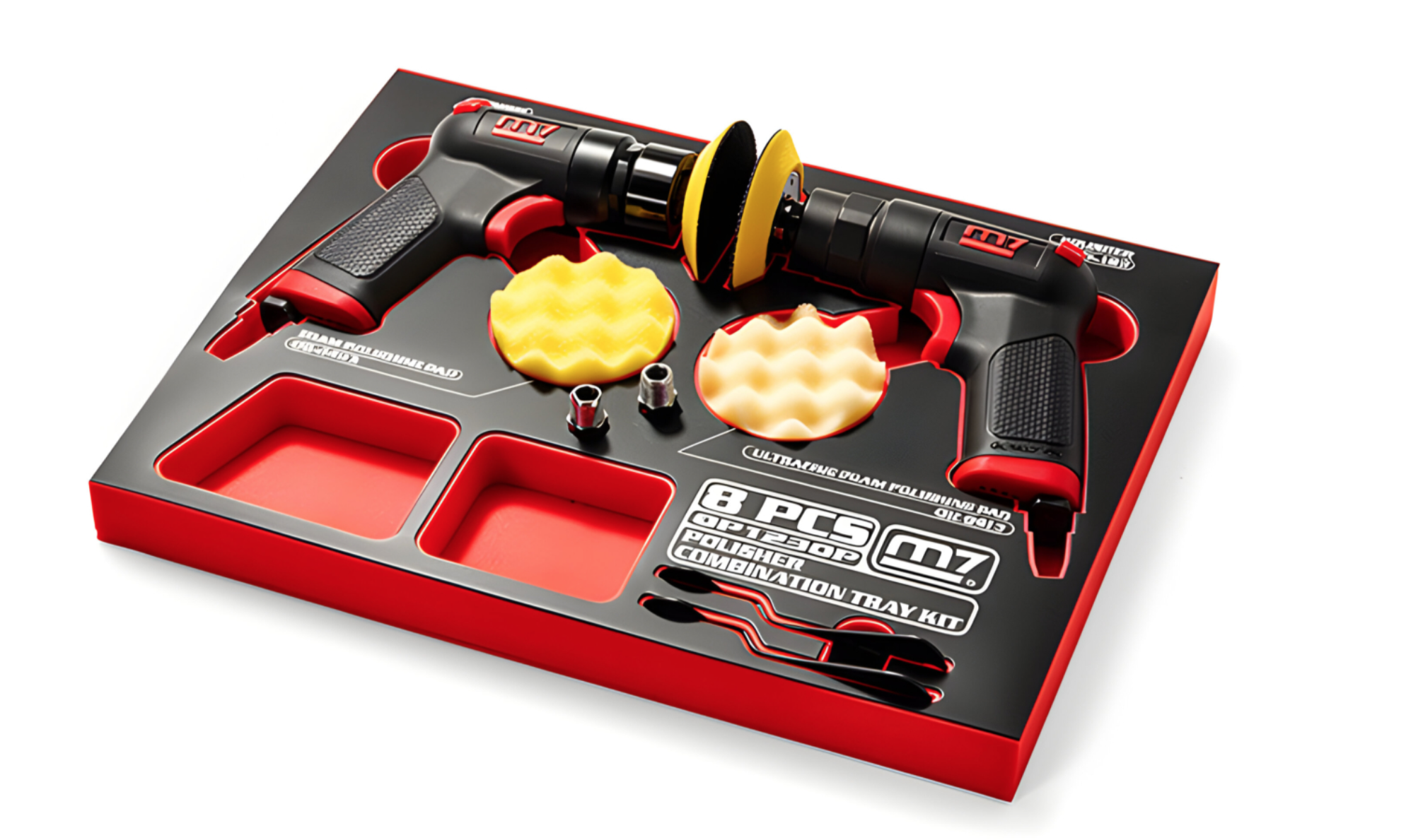 M7 Luftdrivet Polermaskinspaket 