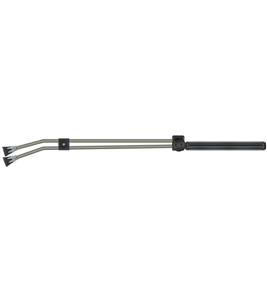 Dubbellans ST-54 980mm KW-Koppling med isolerskydd Rostfri