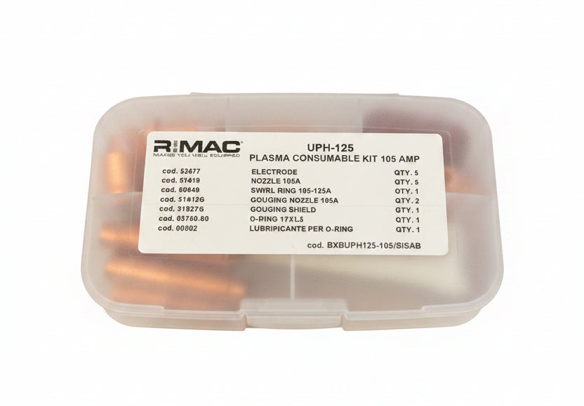 Slitdelssortiment UPH125-105Amp