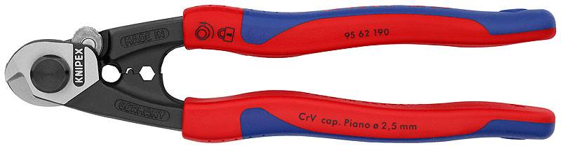 KNIPEX Kabelsaxar 9562 - 190 mm