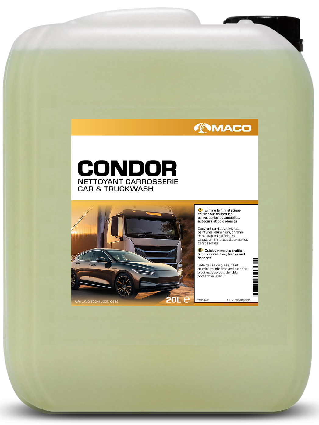 MACO Car &amp; Truckwash 20L Ready-to-use