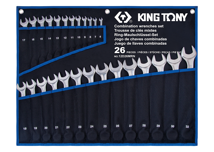 KINGTONY Blocknyckelsats 26pcs Ultra light