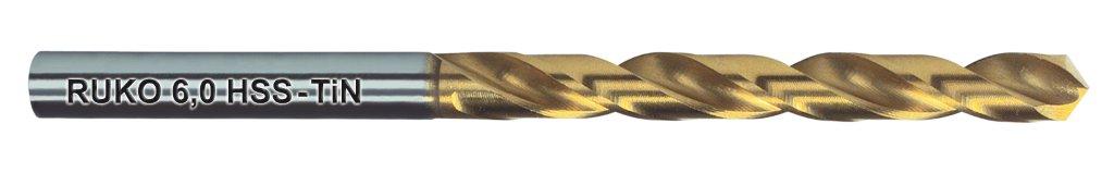 RUKO Spiralborr DIN 338 Typ N, HSS-G TiN - 11.2 mm