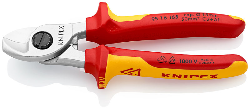 KNIPEX Kabelsaxar 9516 - 165 mm