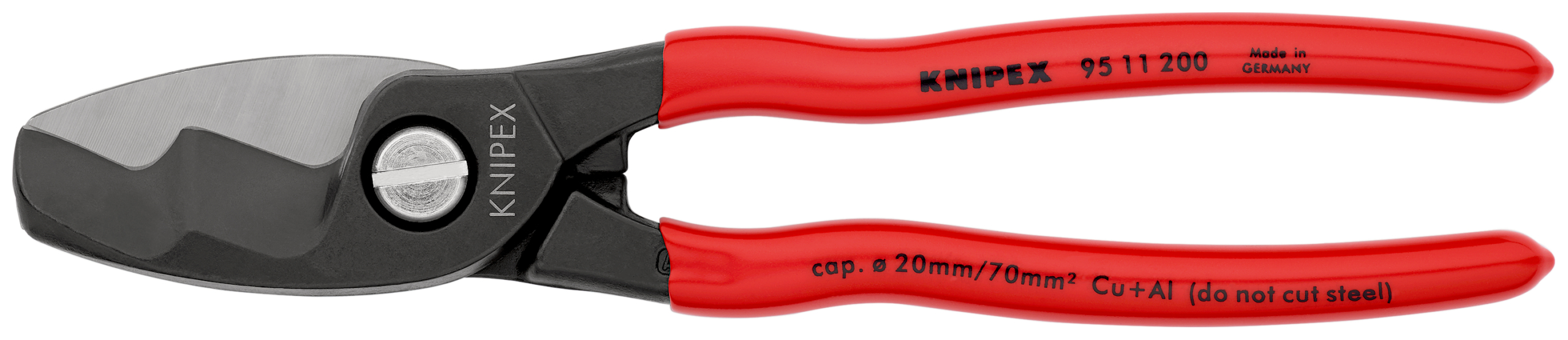 KNIPEX Kabelsaxar 9511 - 200 mm