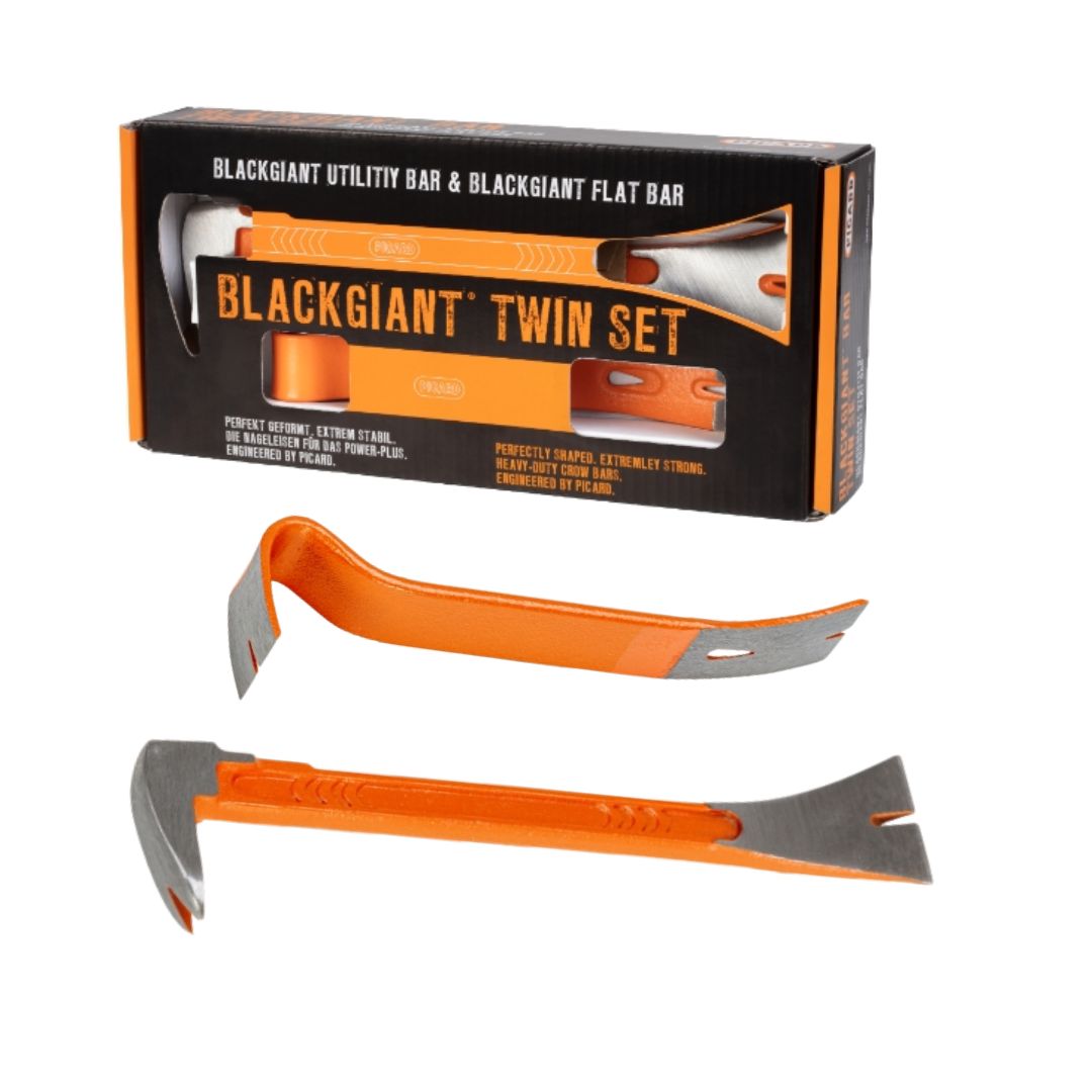 PICARD Bräckjärn BlackGiant® - SET (rakt &amp; utility)
