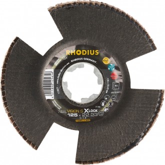 RHODIUS VISION SPEED XLOCK 125MM - 125 x 22,23 P80