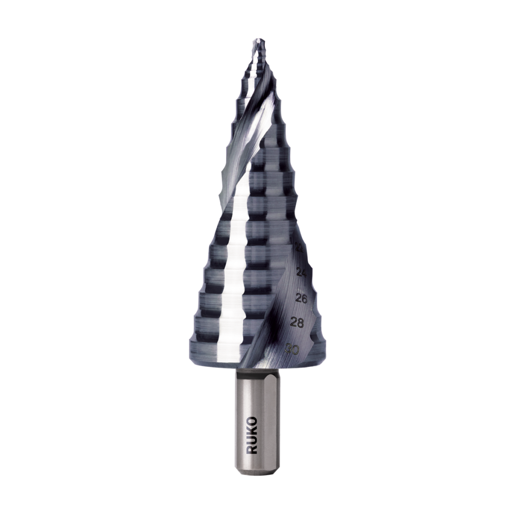 RUKO Stegborr Ultimatecut Flowstep 8-30 mm