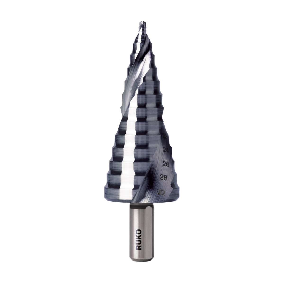 RUKO Stegborr Ultimatecut Flowstep 8-30 mm