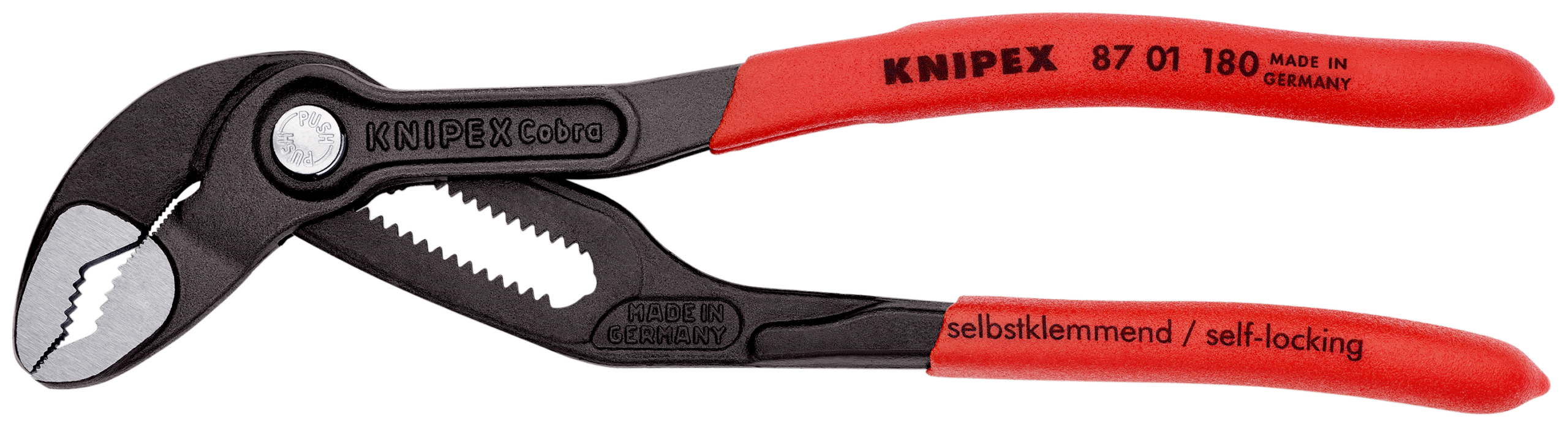 KNIPEX Cobra® Hightech polygriptänger SB-pack 8701 - 180 mm